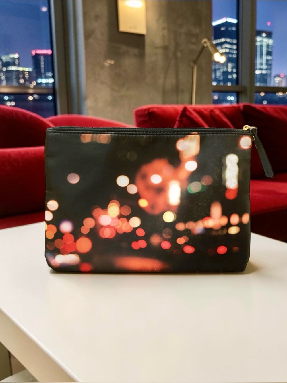 Kate Spade x Qantas Bright Lights Big City Clutch Rare Collab - Picture 3 of 6
